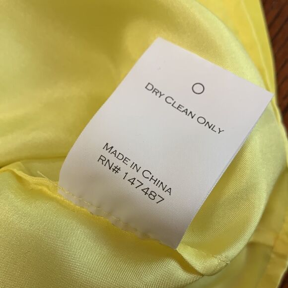 DRAPER James silk dress vine print piping detail goldtone zip lined women’s sz 2 - Picture 6 of 11